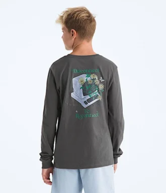 Evolution Disconnect Langarm-T-Shirt für Jungen und Mädchen – Grafik