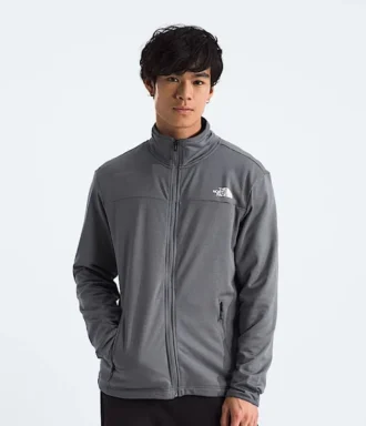 Herren-Fleecejacke Cedar Trail Grid mit durchgehendem Reißverschluss