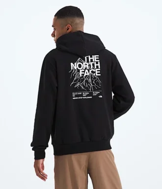 Herren-Hoodie Evolution Half Dome – Grafik