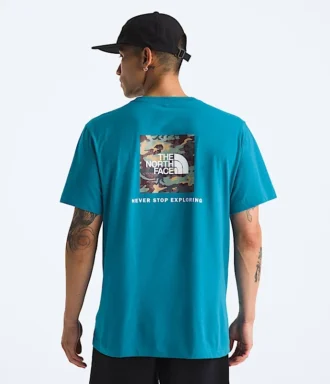 Herren-T-Shirt Evolution Box Camo Fill mit kurzen Ärmeln – Grafik