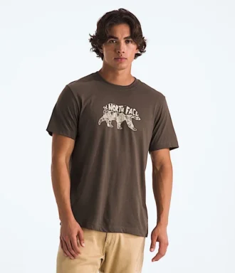 Herren-T-Shirt Evolution TNF™ Bear mit kurzen Ärmeln – Grafik