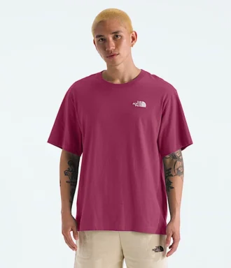 Herren-T-Shirt mit kurzen Ärmeln und Evolution Box Fit