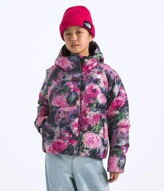North Down Hooded Jacket für Mädchen – Print