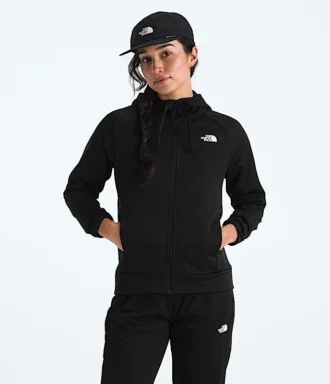 Reaxion 2.0 Kapuzenjacke mit durchgehendem Reißverschluss für Damen